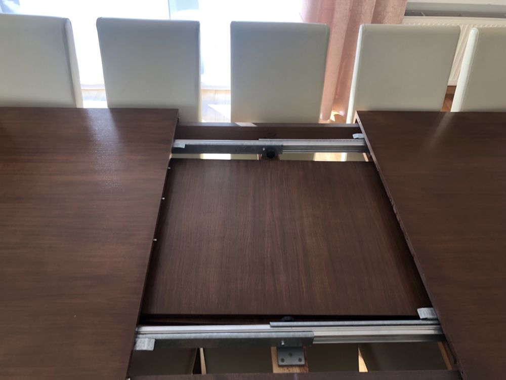 Stół Herkules 250/350 i krzesła
