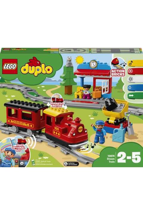 Lego duplo zestaw pociąg parowy 10874