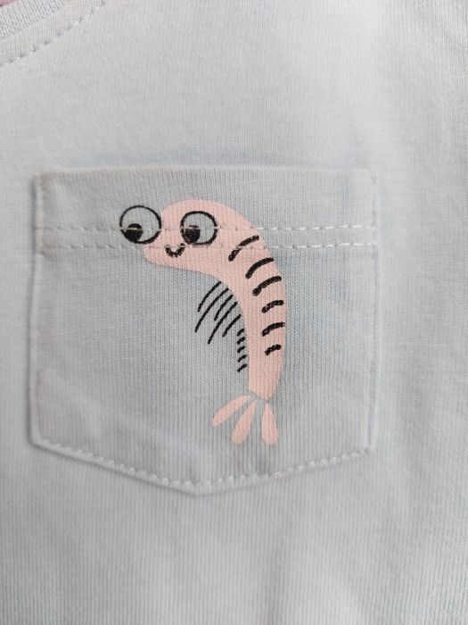 Sukienka na lato w wesołe krewetki