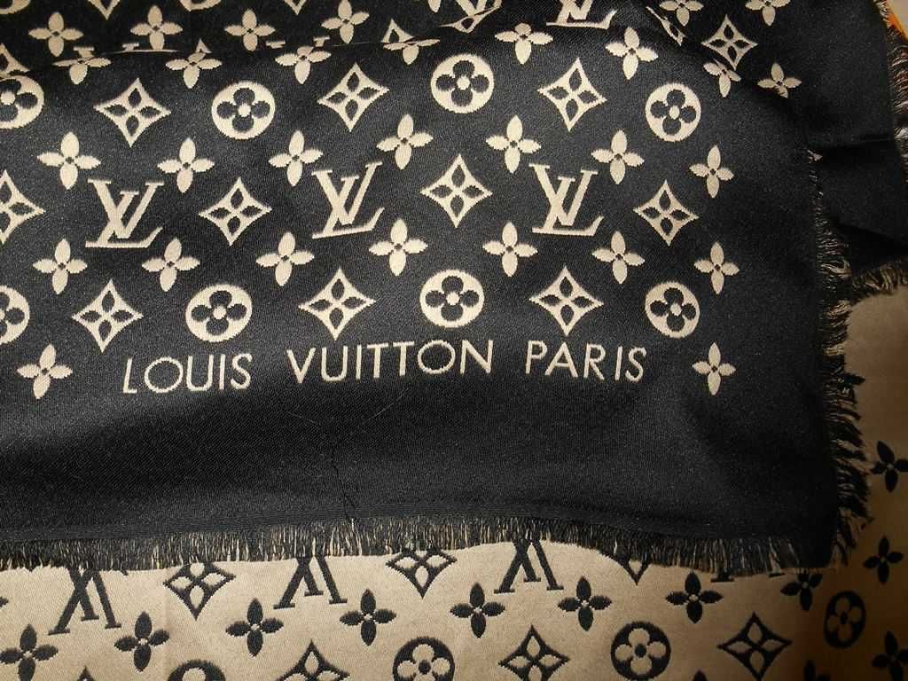 Louis Vuitton Szalik, Szal apaszka damski męski kasmir 99-51