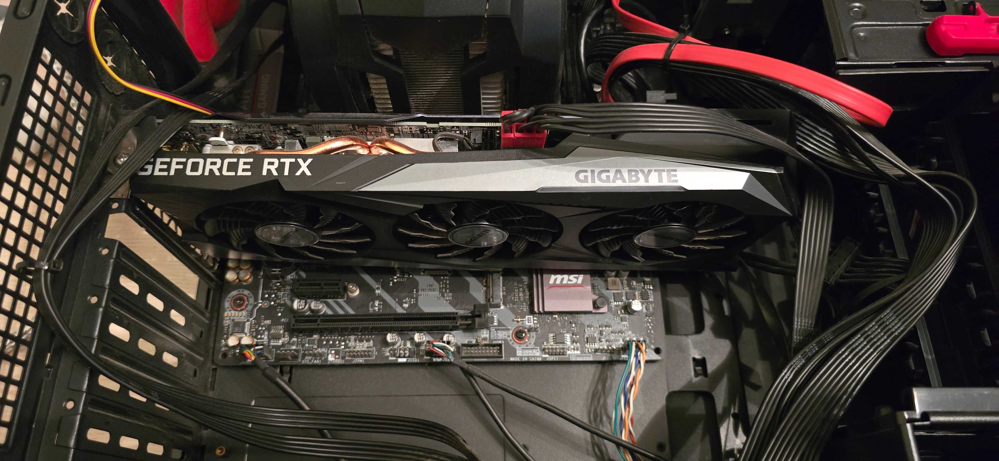 komputer gamingowy intel i5 geforce 3050 16gb ram płyta msi z370 m