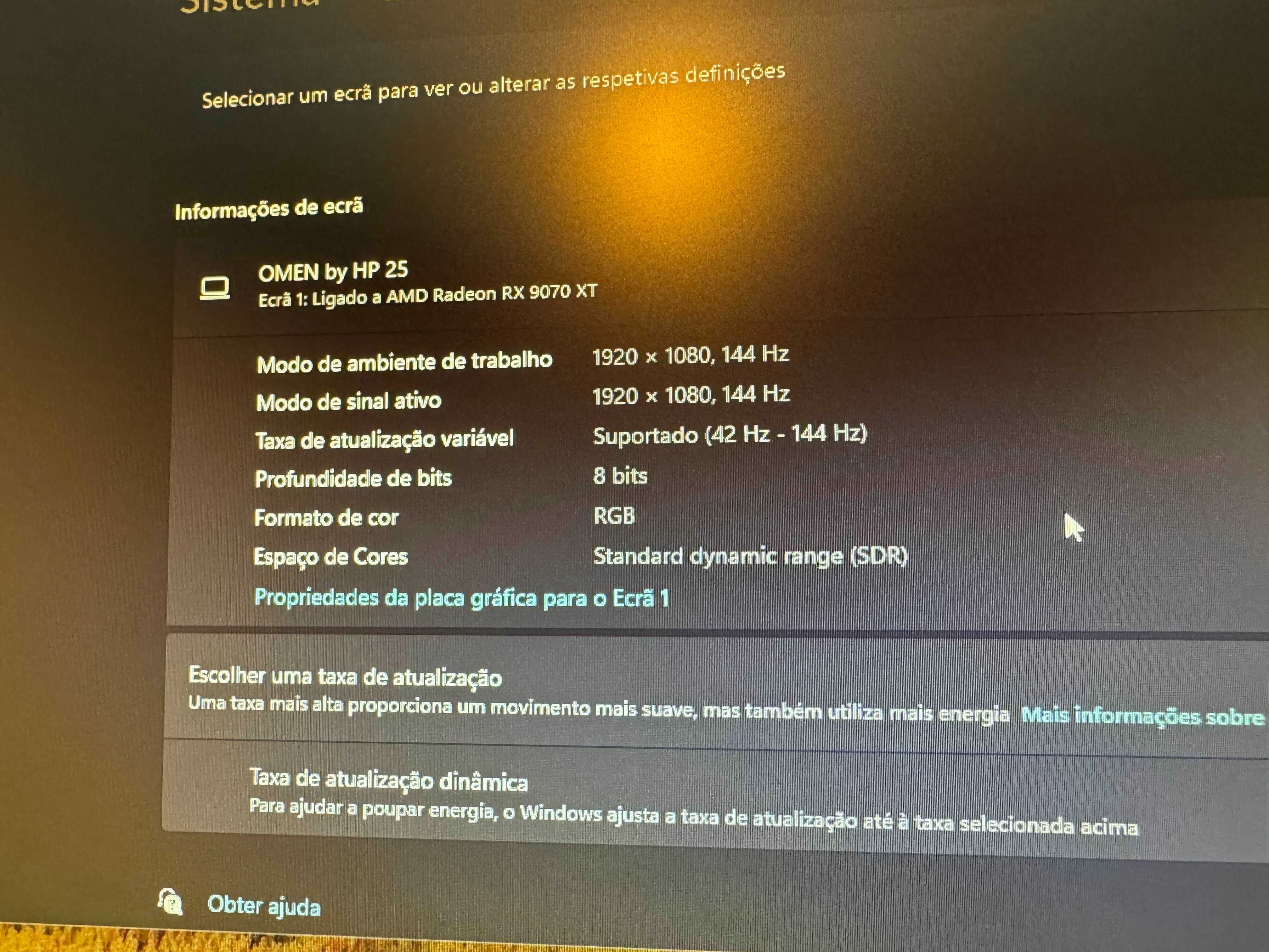 vendo Monitor Gaming HP OMEN Z7Y57AA 25'' - 1 ms - 144 Hz