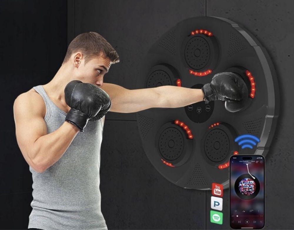 Tarcza Rękawice Worek Bokserski Treningowy 9 Trybów Sportowych Boks