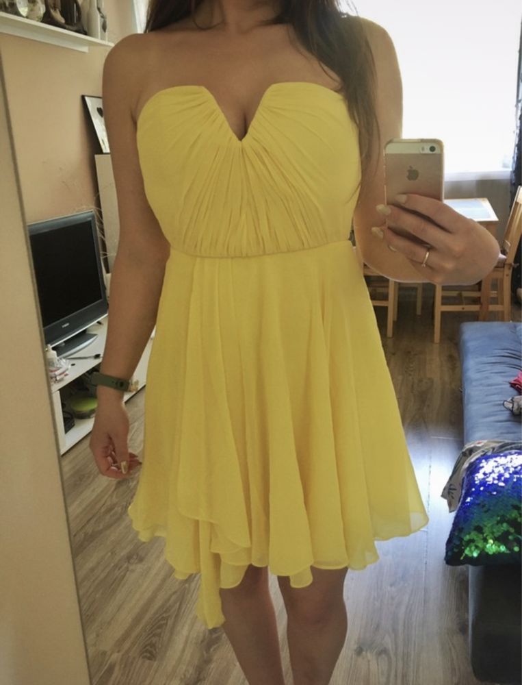 Żółta sukienka new look 34