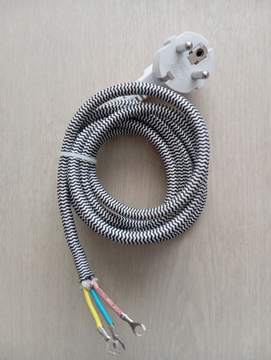 Шнур мережевий Electraline для праски