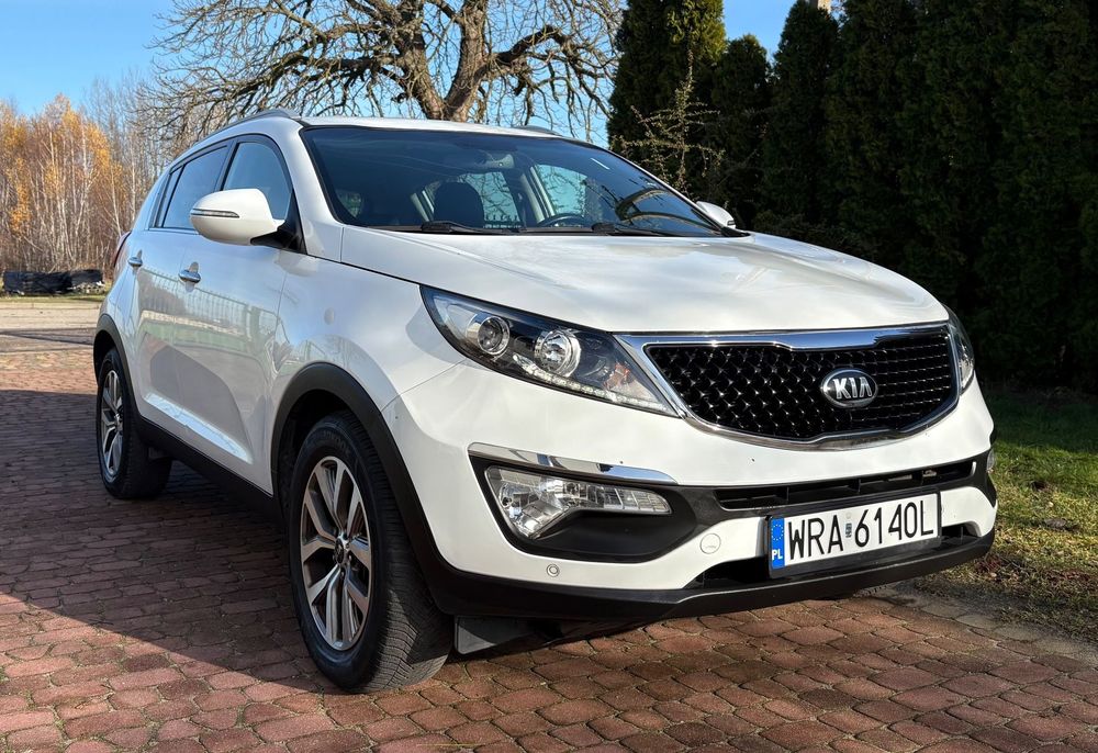 Kia Sportage KIA Sportage 1.7 CRDi, 2015 Spirit-skóra, nawigacja, kamera bezwypadek