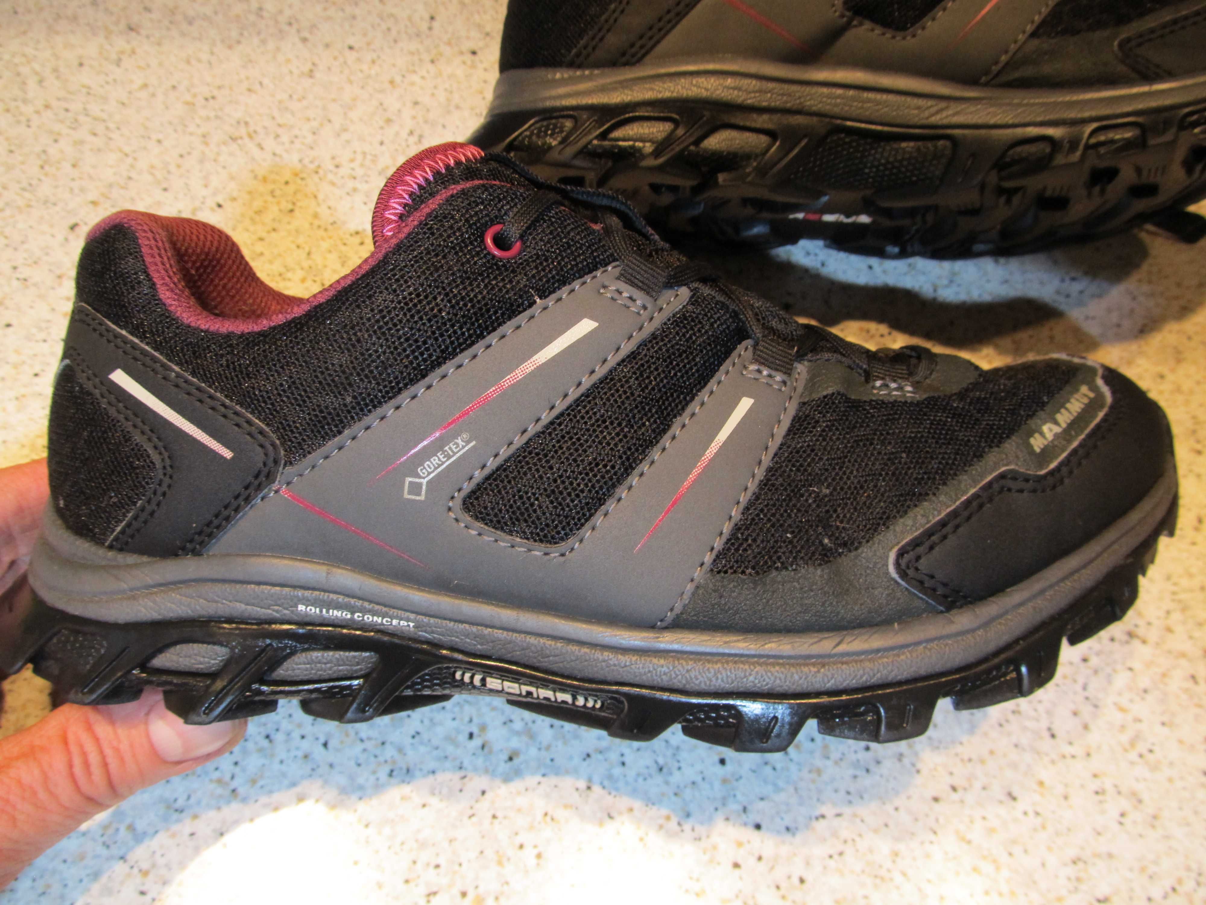 Buty podejściowe trekkingowe MAMMUT GTX r.38 Goretex stan Bardzo Dobry