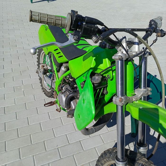 Kawasaki kx80 po remoncie sel A nicasil