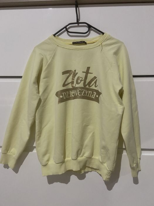 Żółty sweter s/m