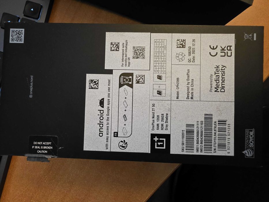 OnePlus Nord 2T w wersji 12 GB/256GB