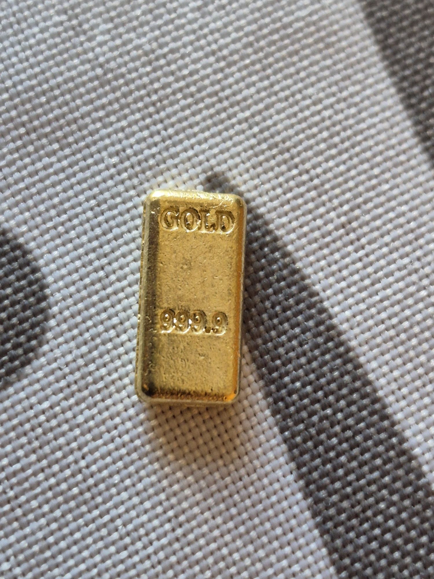 Sztabka 1 gram złoto kolekcjionerskie