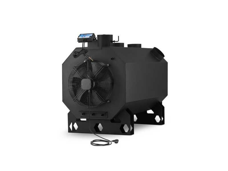 Piec nadmuchowy z nadmuchem OKTAGON 45KW Dmuchawa ECODESIGN KLASA A