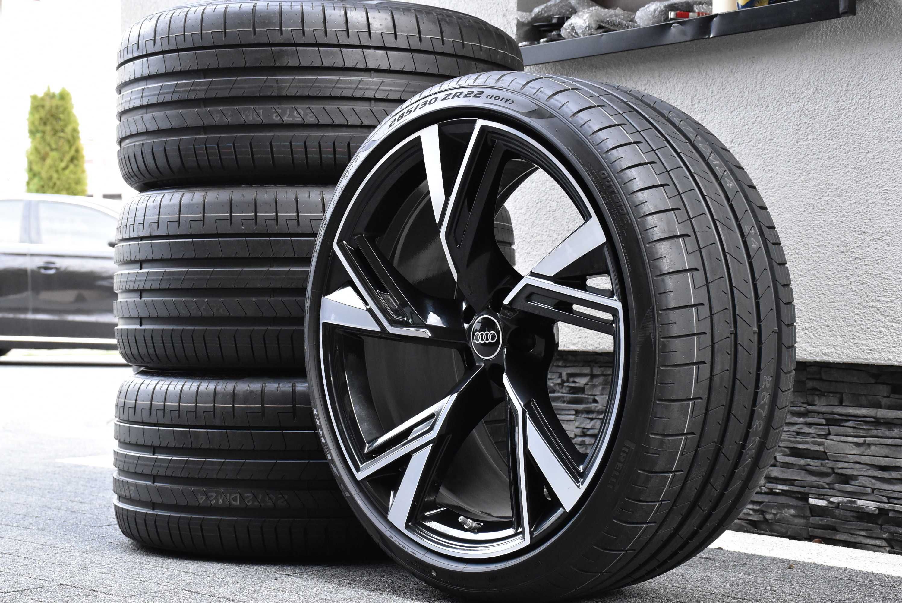 Nowe koła Audi RS6 RS7 C8 4K0 NOWE OEM 22" Pirelli dot2023 AO