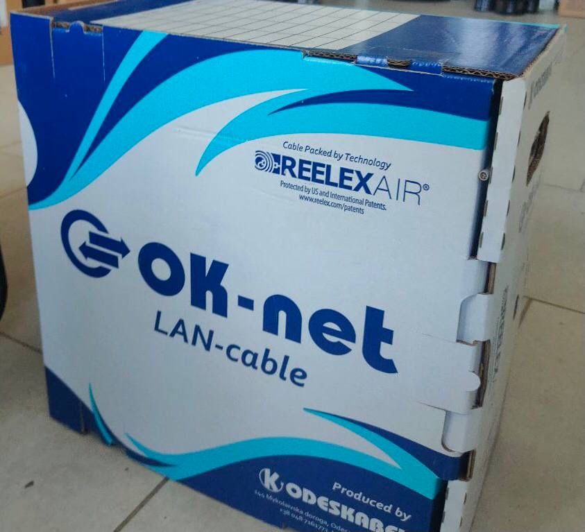 Витая пара ok-net 4x2*0.5 305м