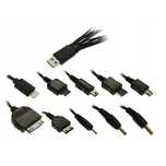 Kabel uniwersalny USB do ładowania GSM 10 typów
