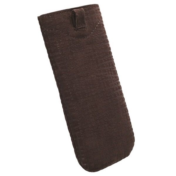 Etui Krusell Visby Pouch 3XL brązowybrown 95556 (138x72x10mm)