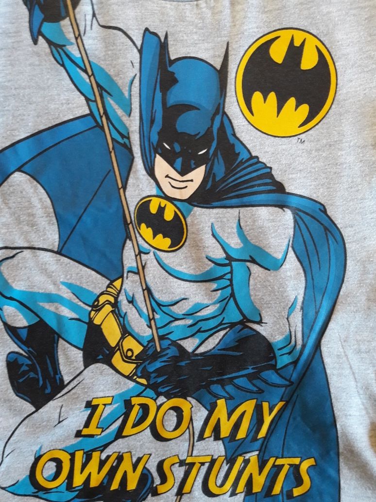 Batman t - shirt print popiel r 3 - 4 l i 104/110