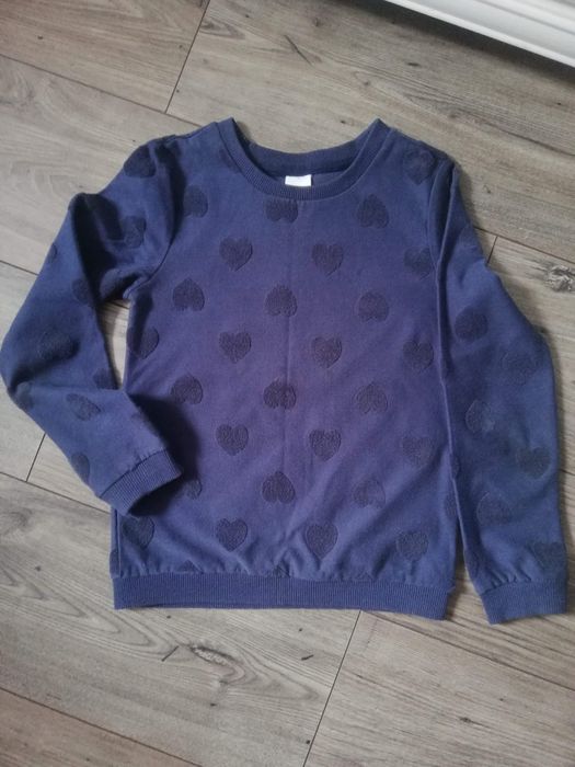 Bluzka, t-shirt dziewczęca C&A  rozmiaru 128