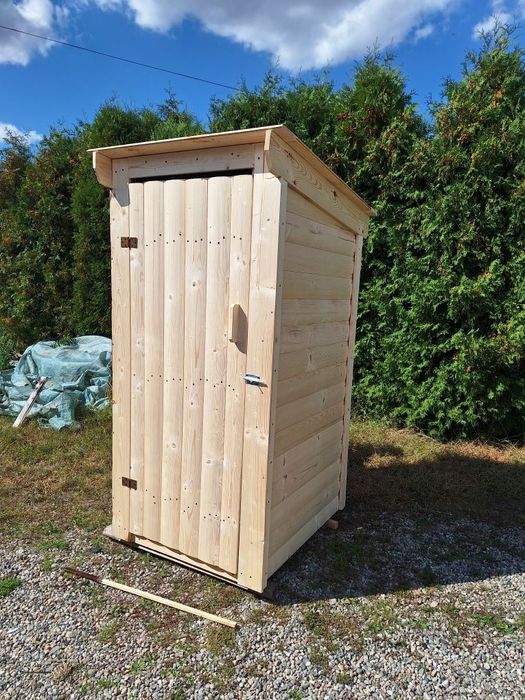 Toaleta budowlana ogrodowa WC kibel szalet wychodek