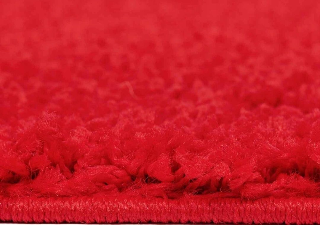 Dywan shaggy vimoda 120 x 170 cm czerwony