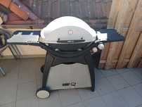 Grill gazowy weber q300 3 palniki, zabudowany z 4 stron + butla gazowa