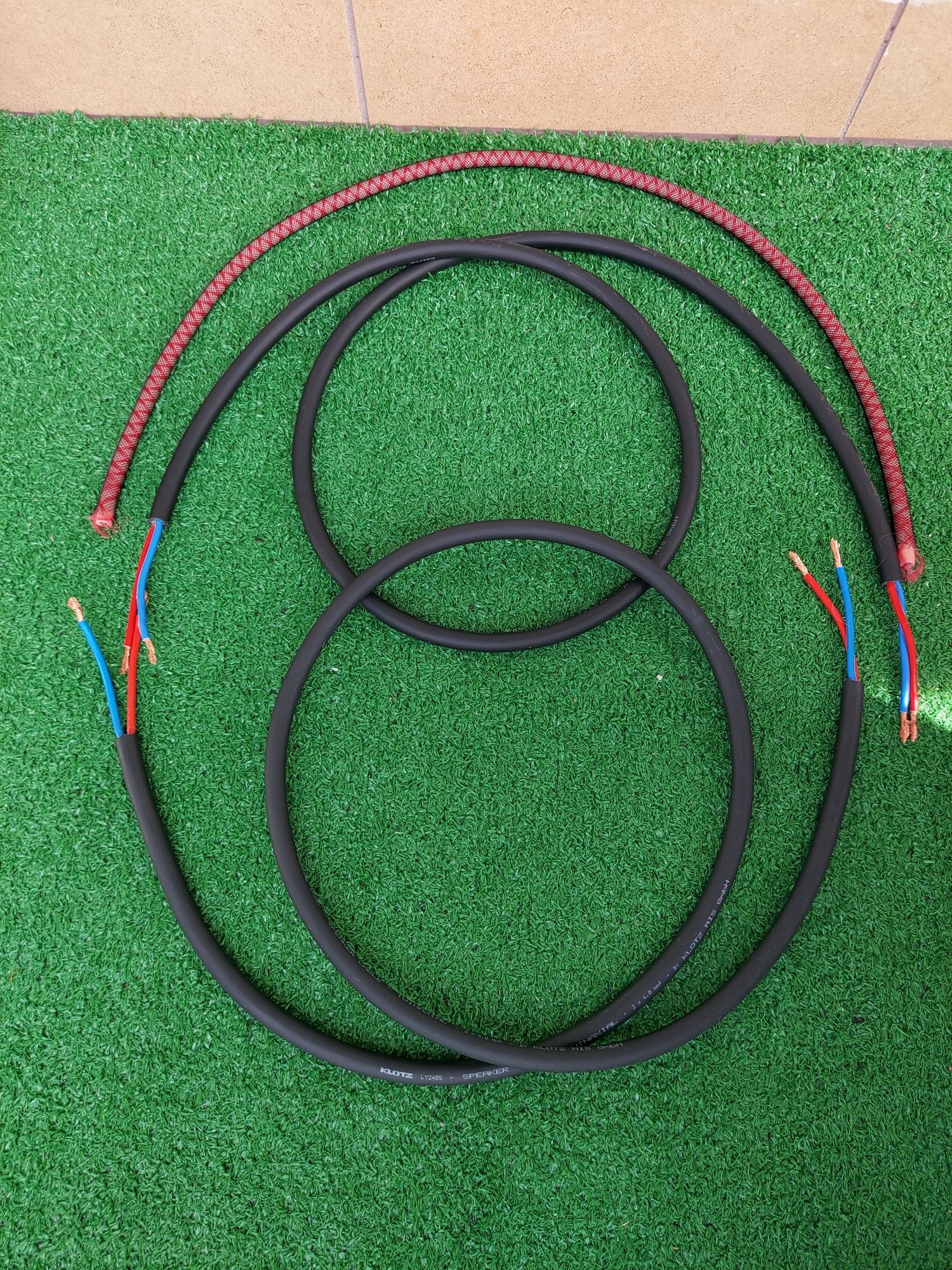 Przewody głośnikowe Klotz 2×4,0mm² 150cm GRATIS