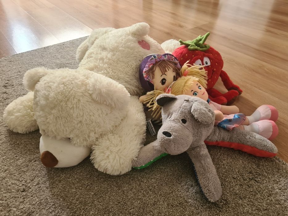 Miś szumiś whisbear maskotka do usypiania + gratisy