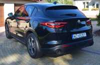 Alfa Romeo Stelvio 2.0T 200KM, SPRINT, Vulcano Black,, Bezwypadkowy, FV23, Salon PL