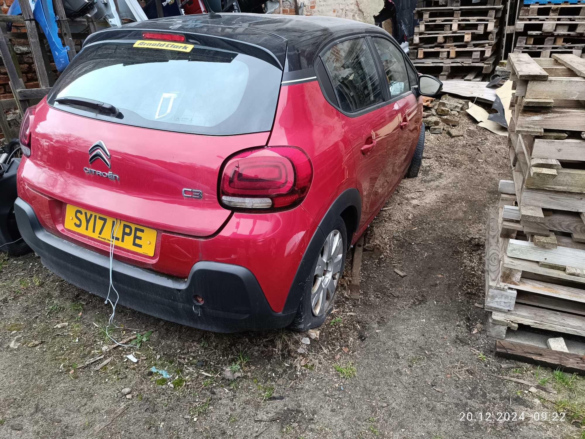 CITROEN C3 III 1.2 VTi skrzynia biegów półoś dpf DRZWI LAKIER EPYD