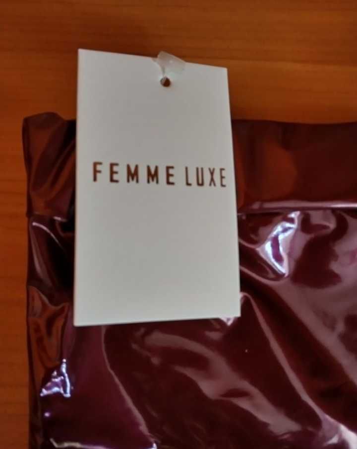 Виниловые штаны/леггинсы Wine High Femme Lux, S/XS