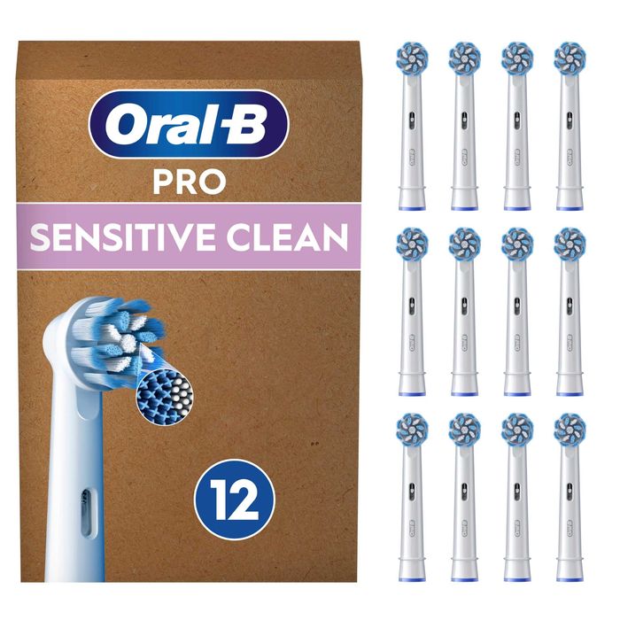 Oral-B Pro Sensitive  Końcówki do szczoteczek elektrycznych, 12 sztuki