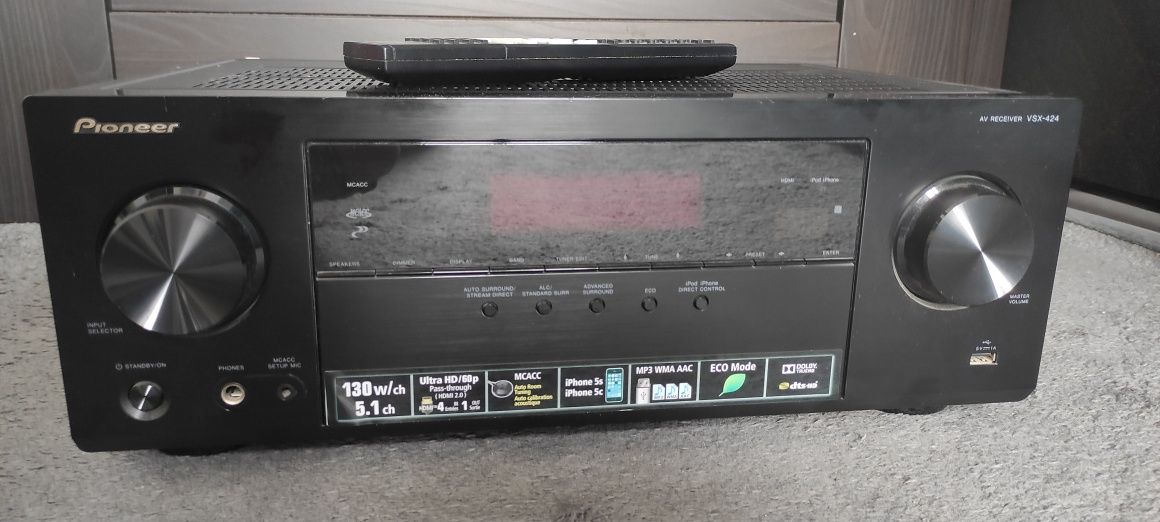 kino domowe  Pioneer amplituner  + pilot + moduł bluetooth instrukcja