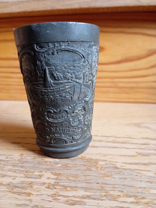 Стопка оловянная