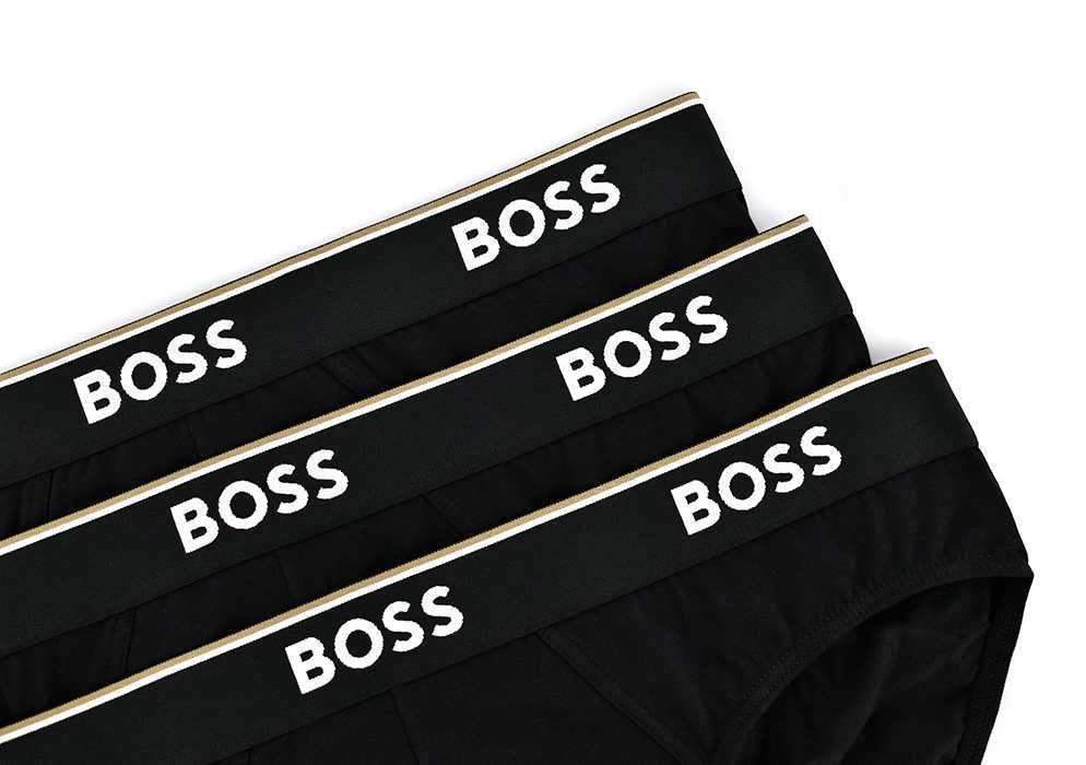 HUGO BOSS slipki 3 PAK slipek męskich NOWOŚĆ 2023