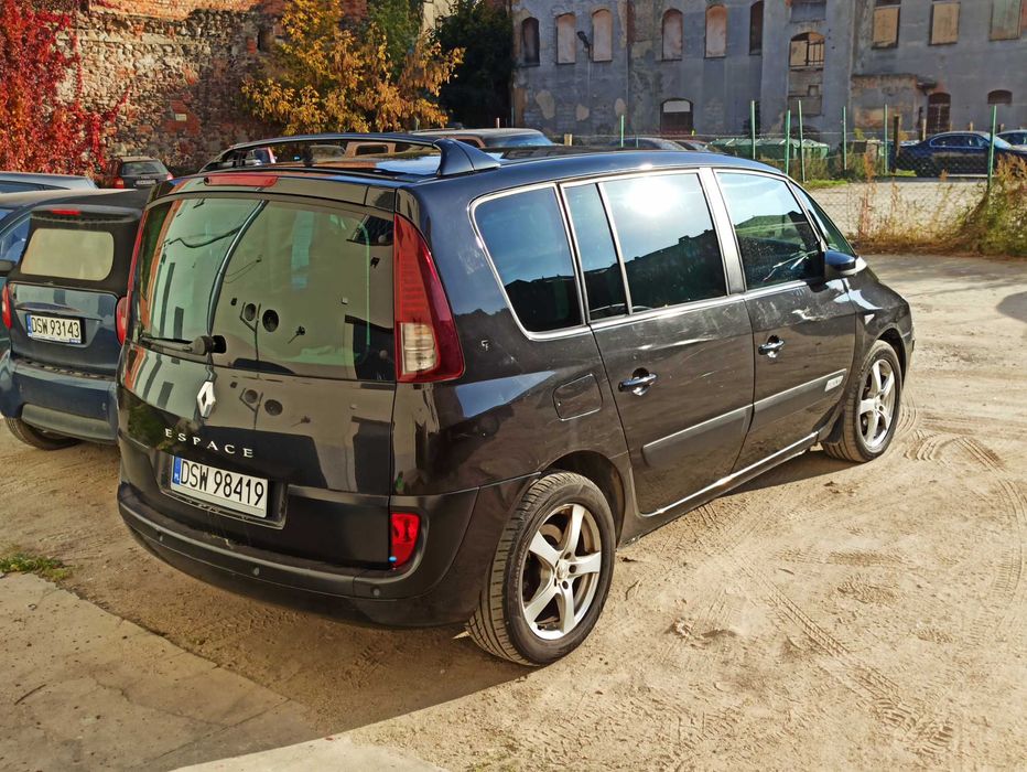 Renault Espace IV 2006, 2.2 dCi 150 KM, 7 osób, Nie odpala (blokada)