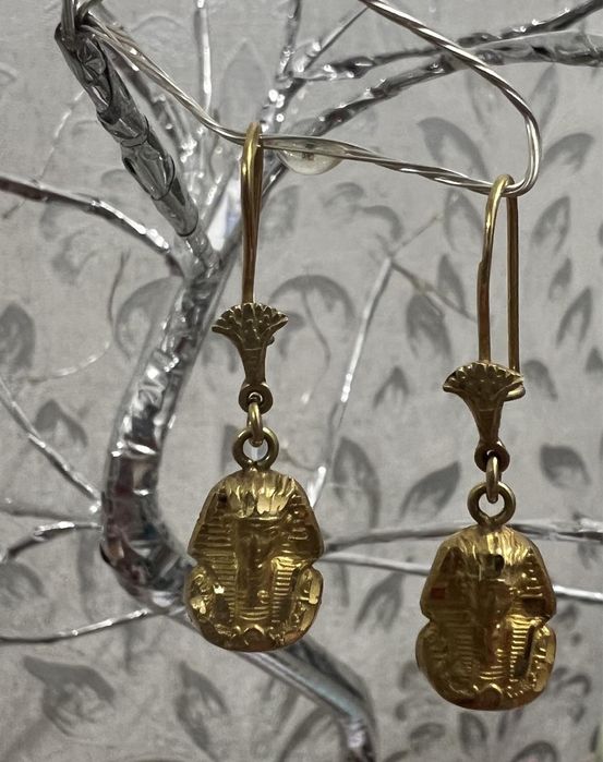 Продам золоті жіночі сережкі «фараони»
