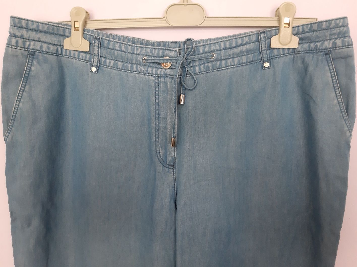 C&A Canda spodnie szerokie lyocell 46 XL