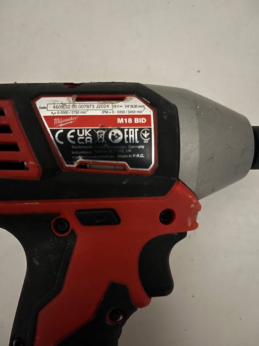 Zestaw Milwaukee wkrętarka zakrętarka 2 x 4ah BPDN BID