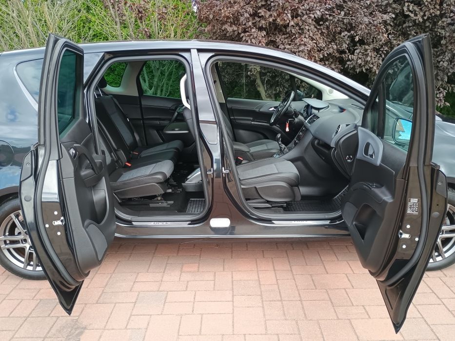 Opel Meriva B 2012r 1,4 120KM 120.000km ŁADNA z Niemiec CZARNY METALIK