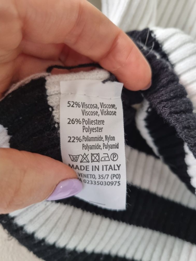 Sweterk crop top