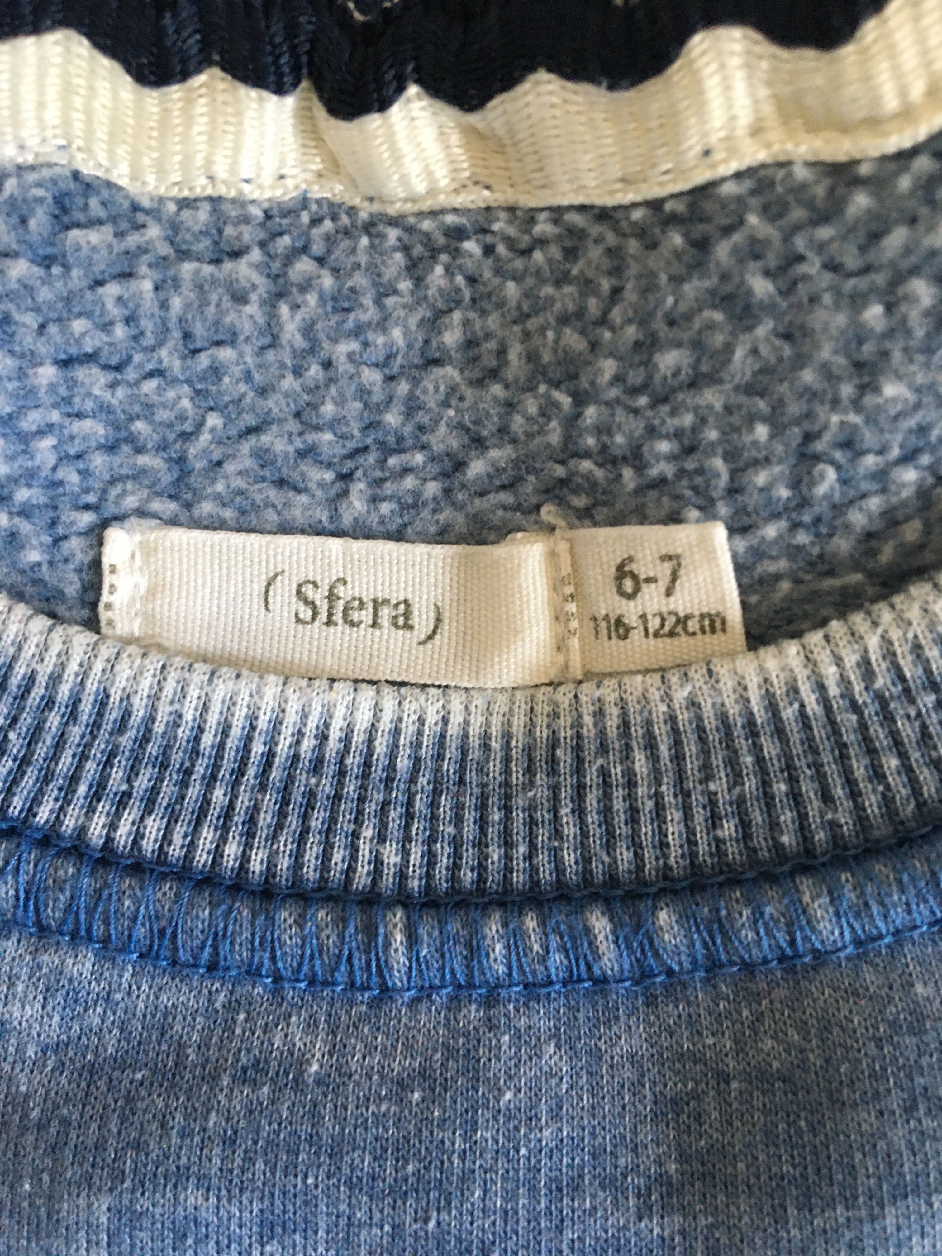 Camisola criança azul claro Sfera