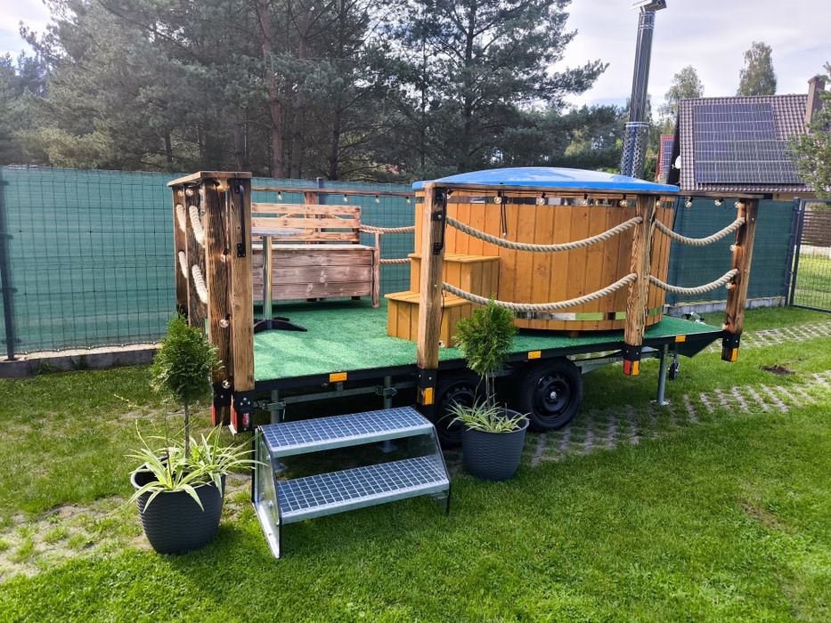 Mobilna balia, mobilne jacizzi, balia, jacuzzi, wynajem jacuzzi,