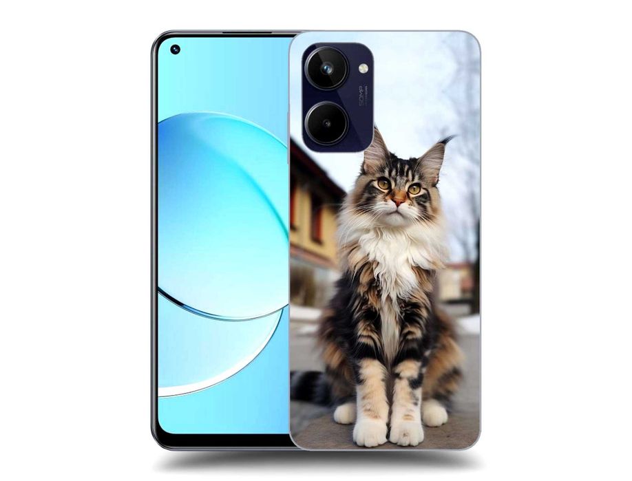 Etui case na telefon kot Maine Coon dla iPhone Samsung Huawei Xiaomi