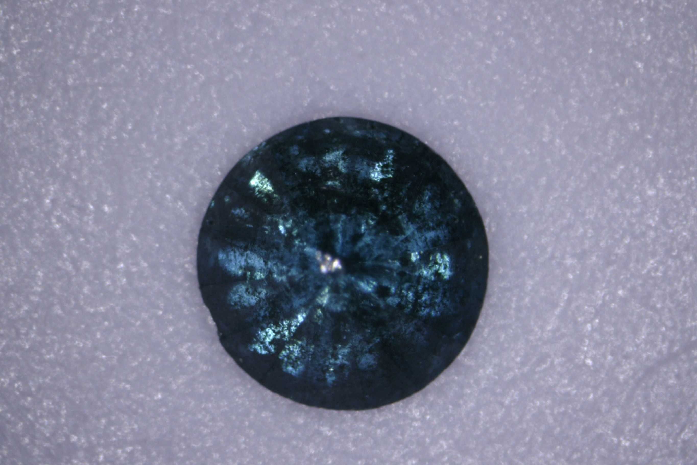 Diament 0.16ct Niebieski Brylant I3