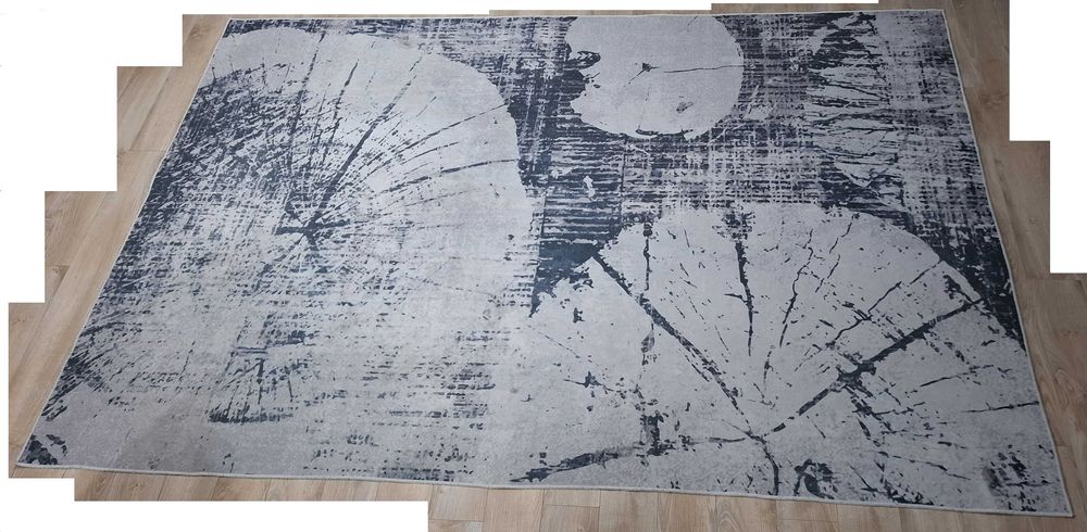 Dywan, szary melanż, 2x3m, 200x300cm