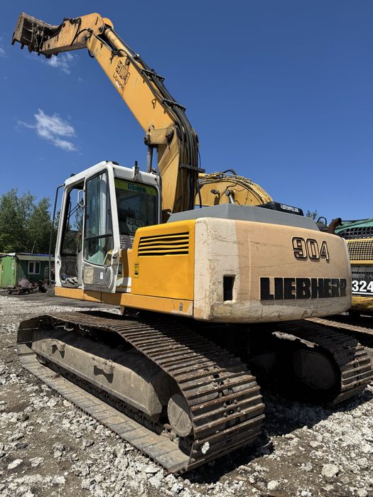 Екскаватор Liebherr 904 | Болотяні гусиниці | Стріль-12м |