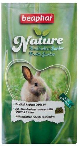 Zdrowa karma z witaminami/minerałami dla młodego królika Beaphar 1250g