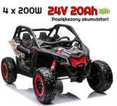 BUGGY CAN-AM Maverick 4x4 + powiększony akumulator AUTKO dwuosobowe