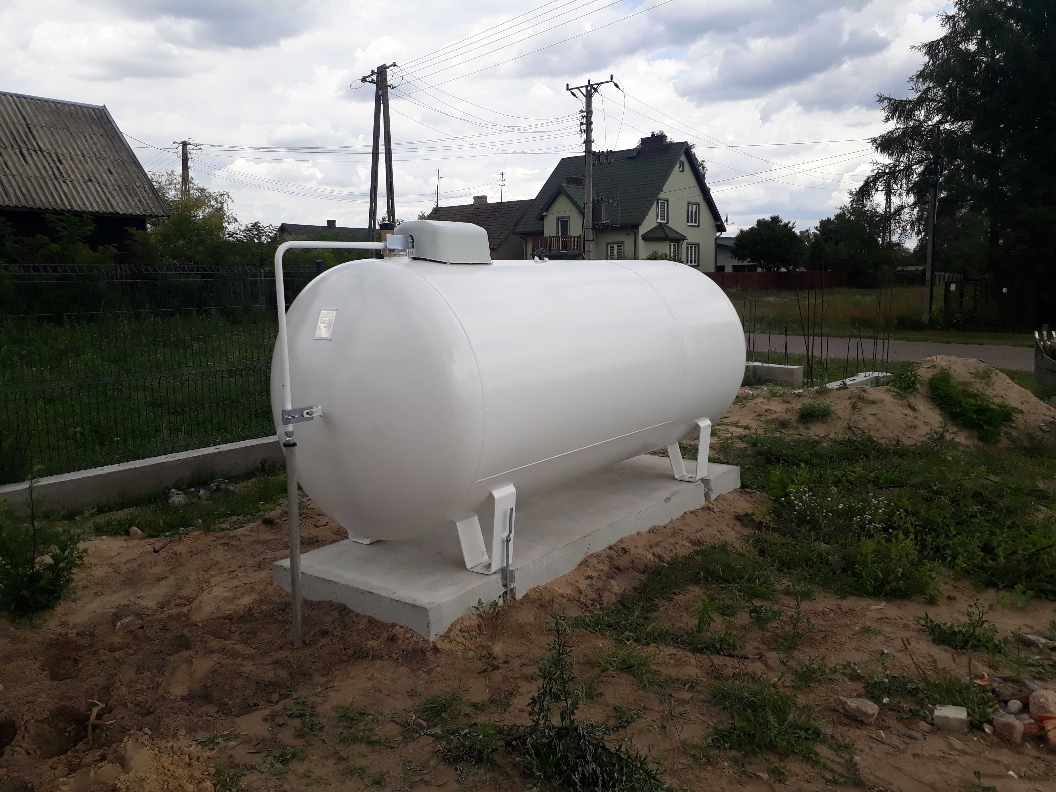 Zbiornik na gaz płynny LPG 2700L / 3600L / 4850L / 6400L naziemny