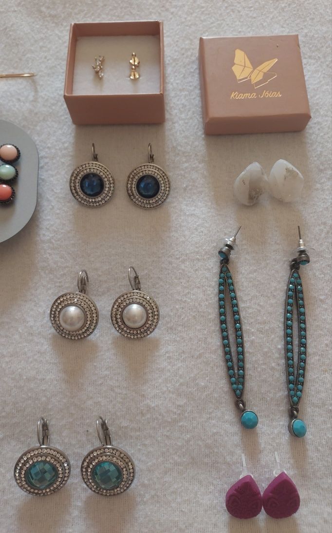 Lote 13 Pares Brincos + EarCuff